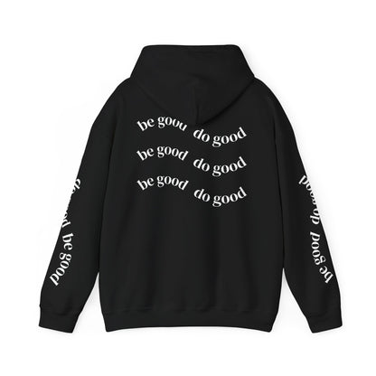 Sweat à capuche avec citation