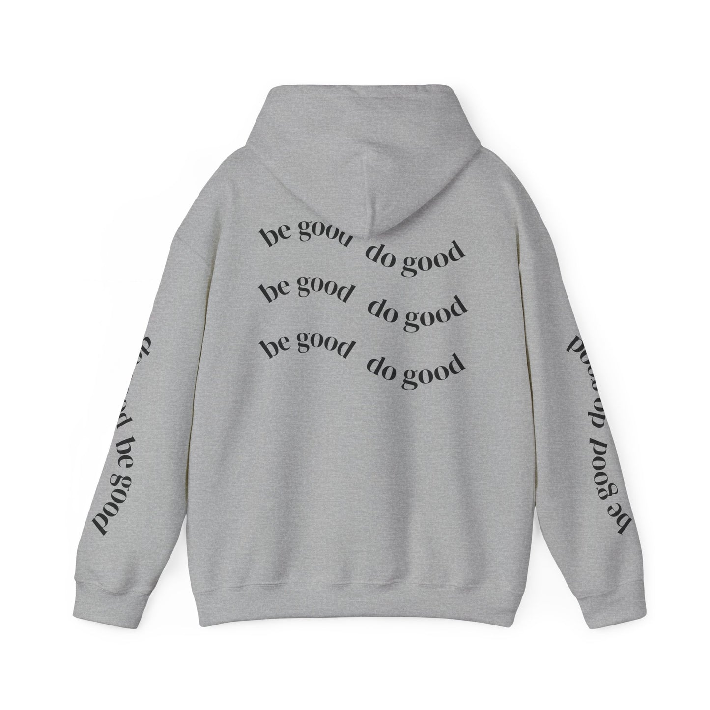 Sweat à capuche avec citation
