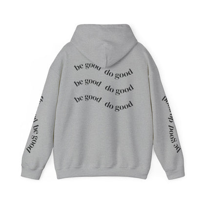 Sweat à capuche avec citation