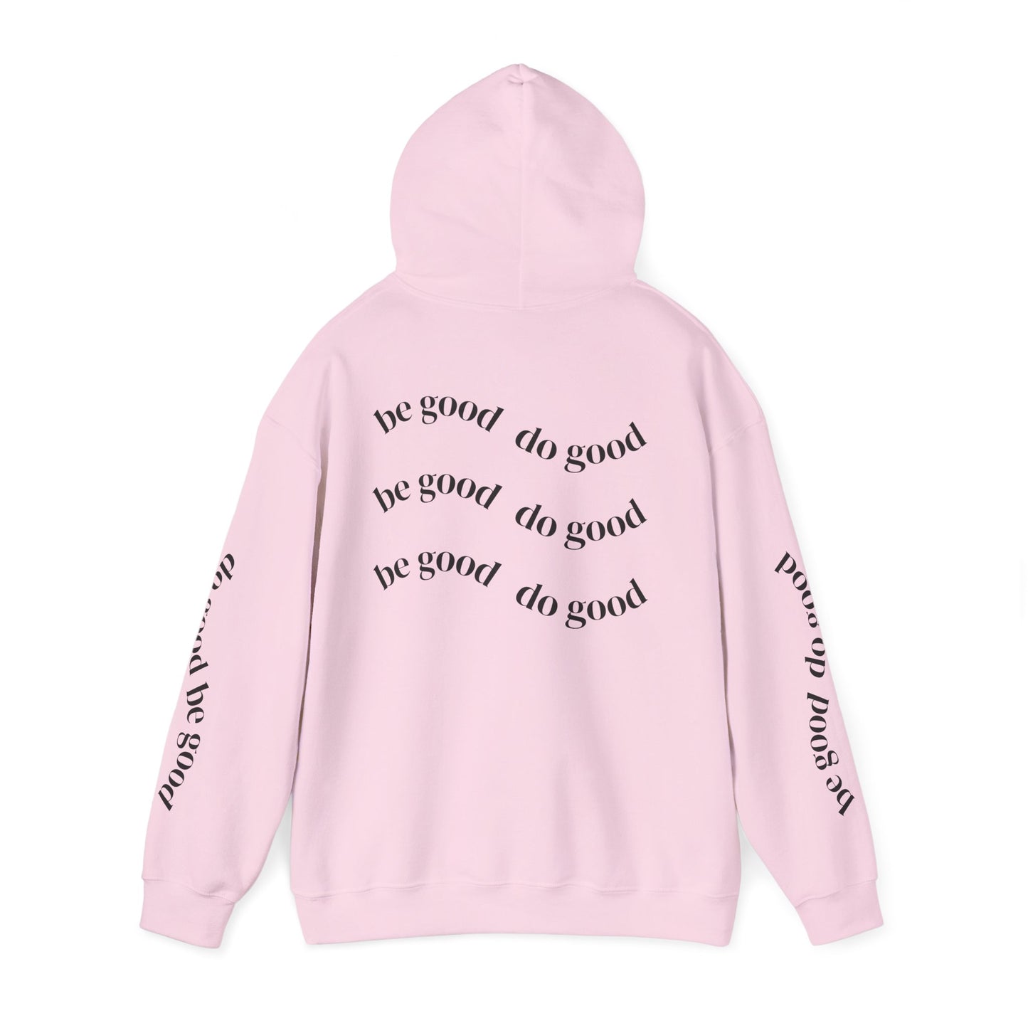 Sweat à capuche avec citation