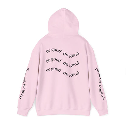 Sweat à capuche avec citation