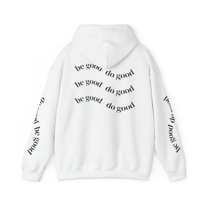 Sweat à capuche avec citation