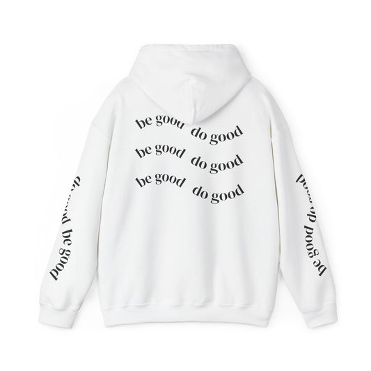Sweat à capuche avec citation