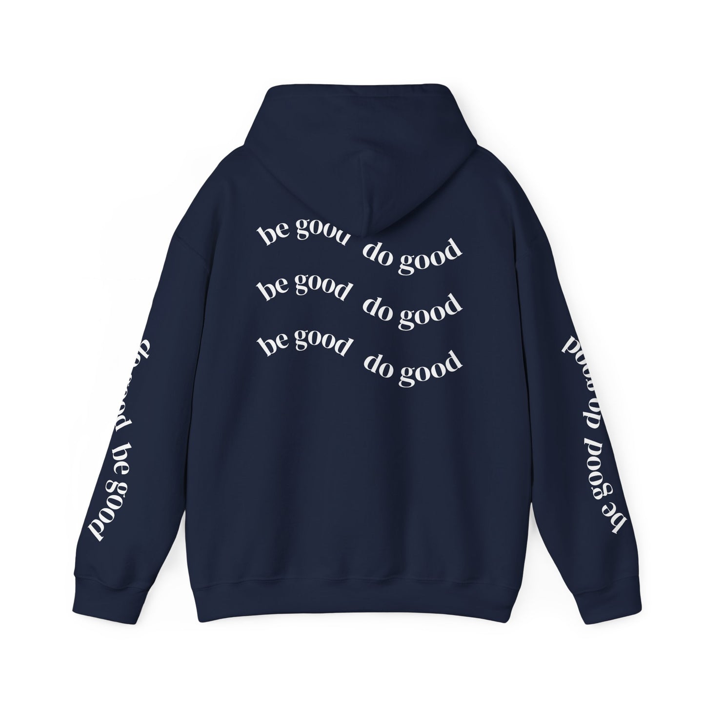 Sweat à capuche avec citation