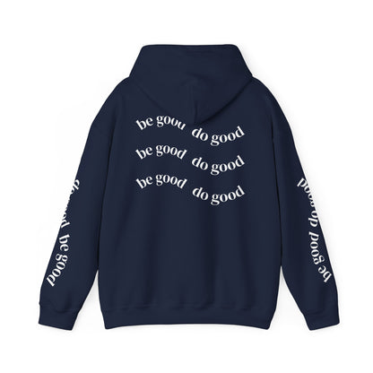 Sweat à capuche avec citation