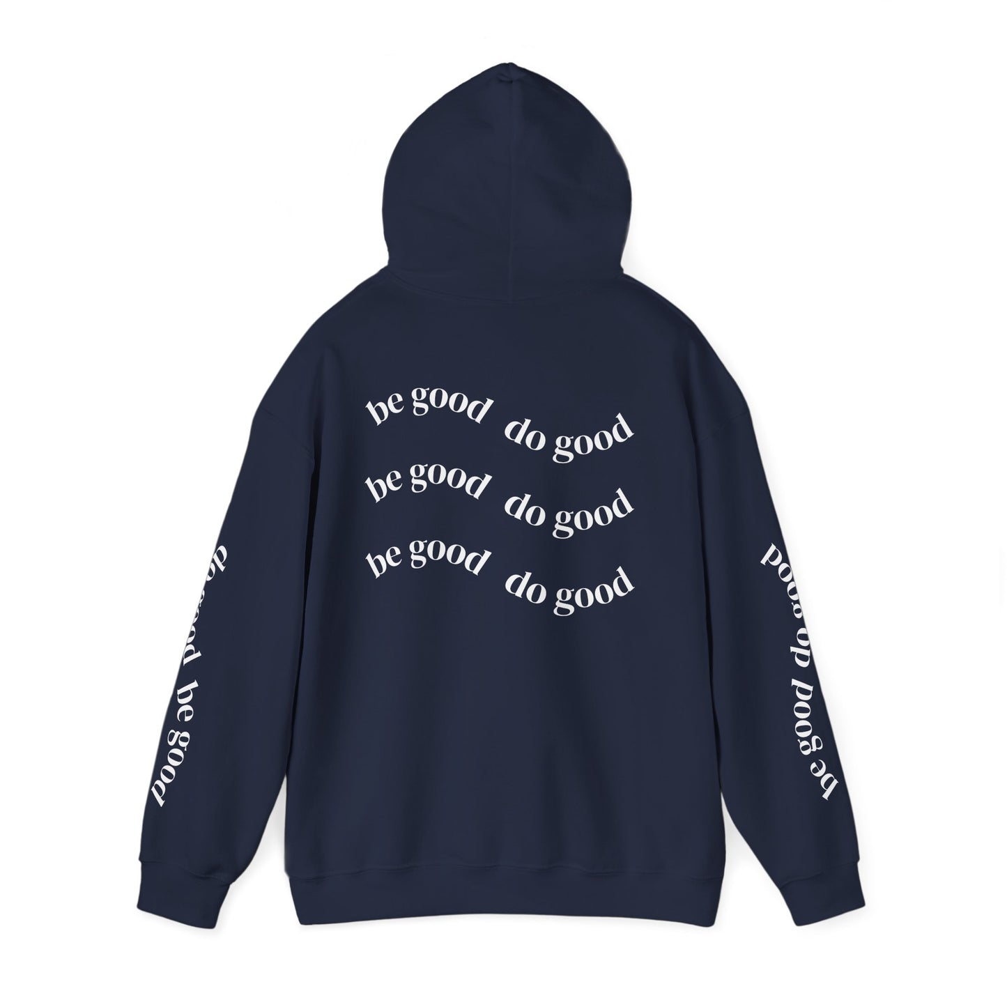 Sweat à capuche avec citation