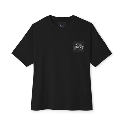 T-shirt oversize « Be Yourself » — T-shirt ample à motif inspirant