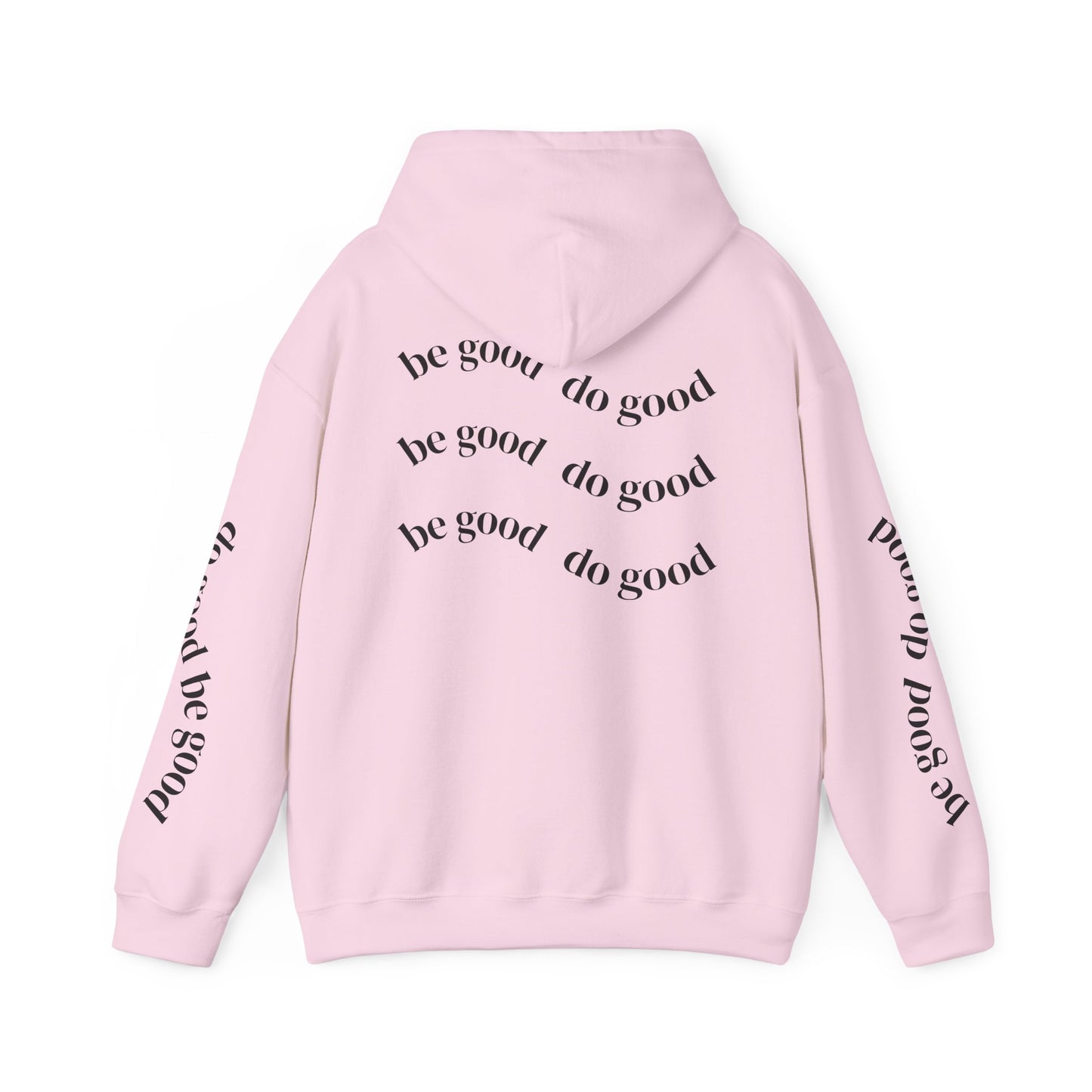 Sweat à capuche avec citation