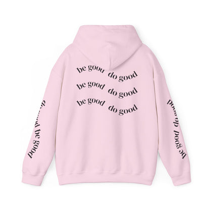 Sweat à capuche avec citation