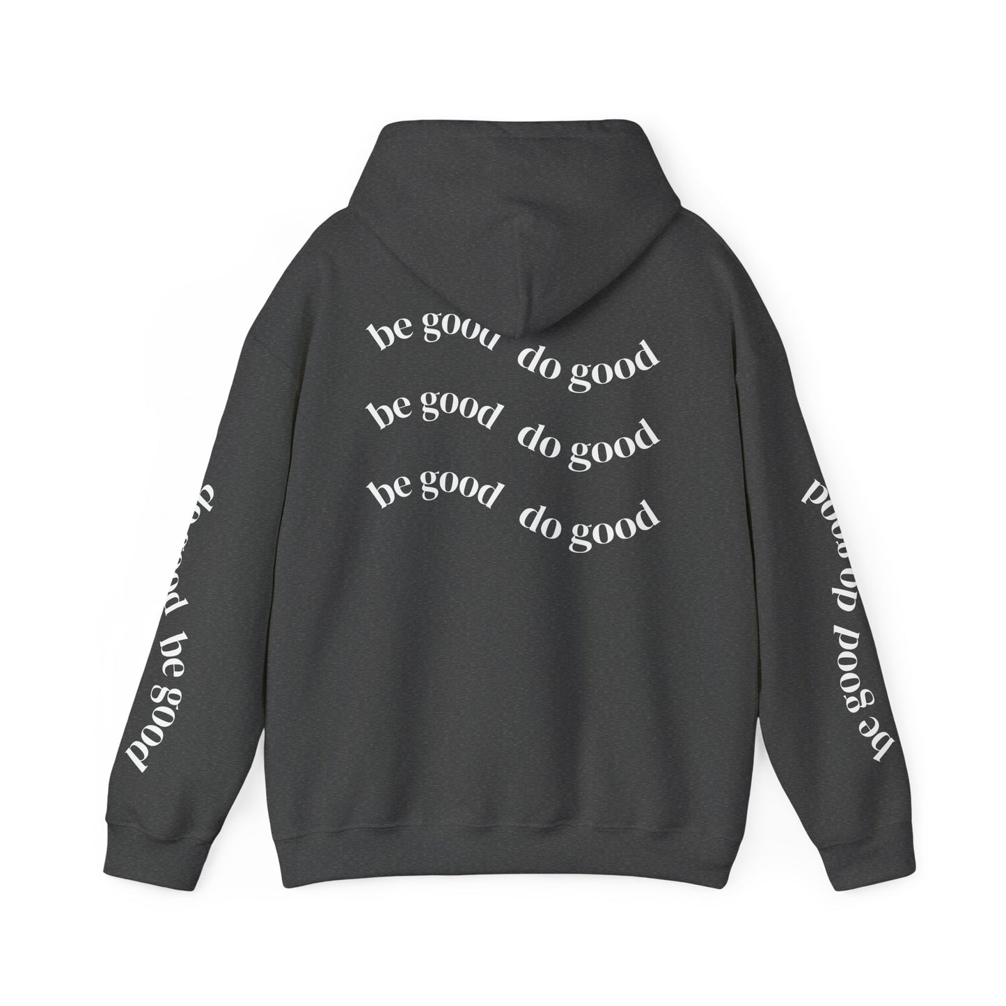 Sweat à capuche avec citation