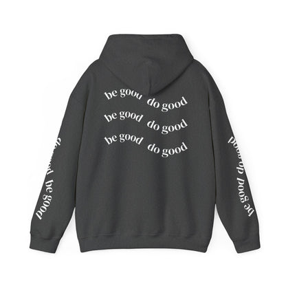 Sweat à capuche avec citation