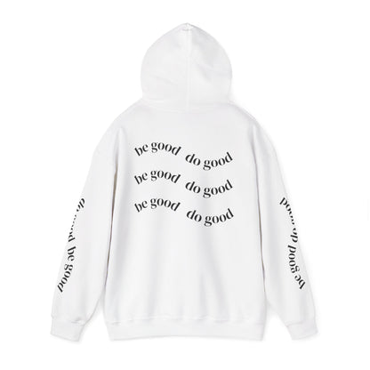 Sweat à capuche avec citation