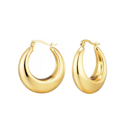 Boucles d'oreilles à forme U