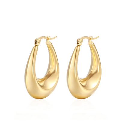 Boucles d'oreilles à forme U