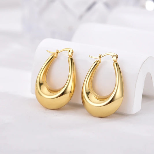 Boucles d'oreilles à forme U