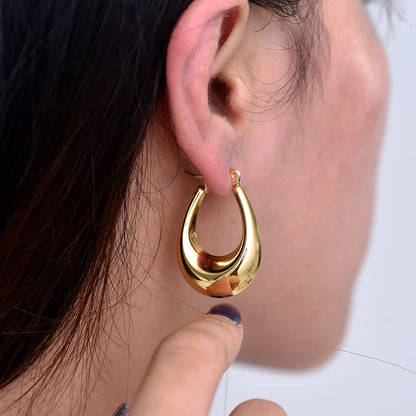 Boucles d'oreilles à forme U