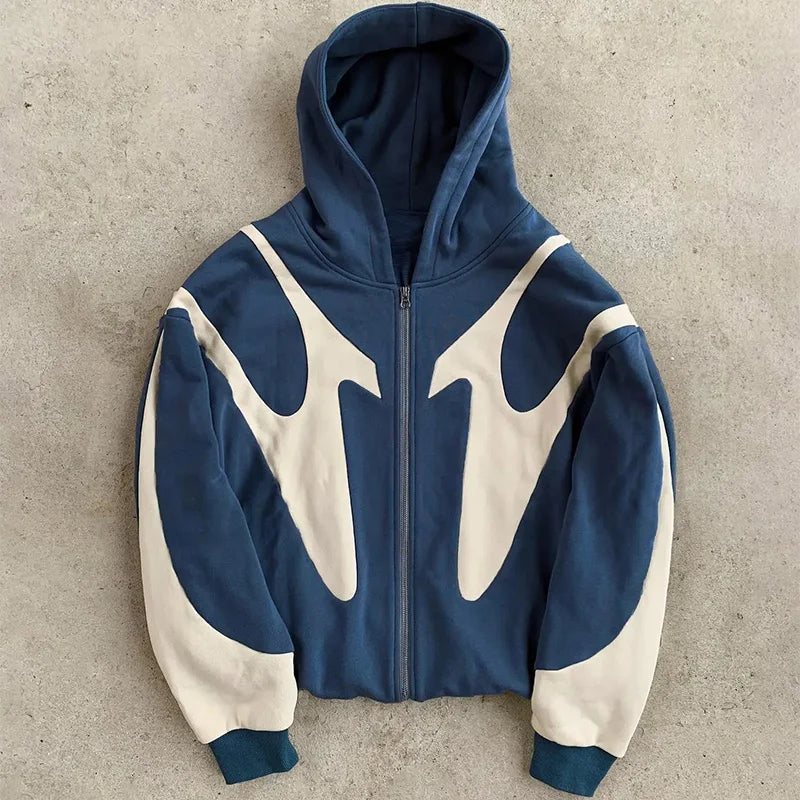 Sweat à capuche retro