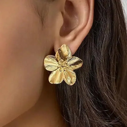 Boucles d'oreilles fleuries