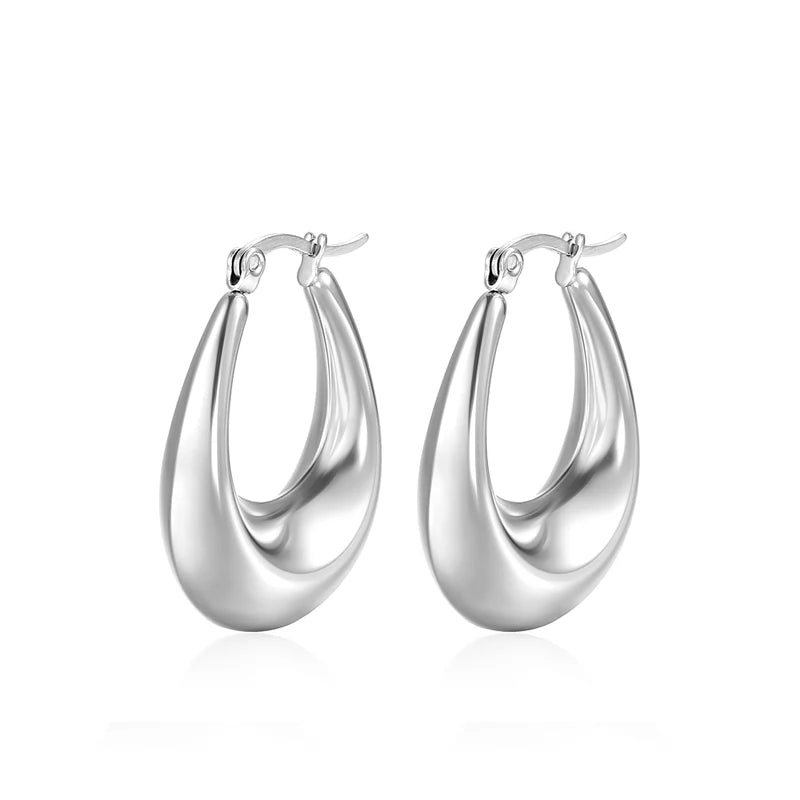 Boucles d'oreilles à forme U
