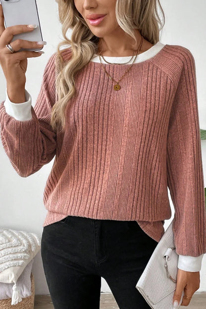 Pull léger tricoté
