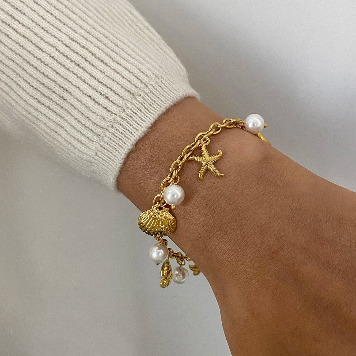 Bracelet à breloques plage