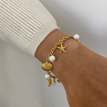 Bracelet à breloques plage
