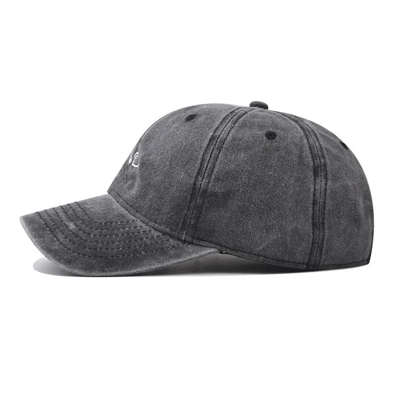 Casquette à motifs vagues