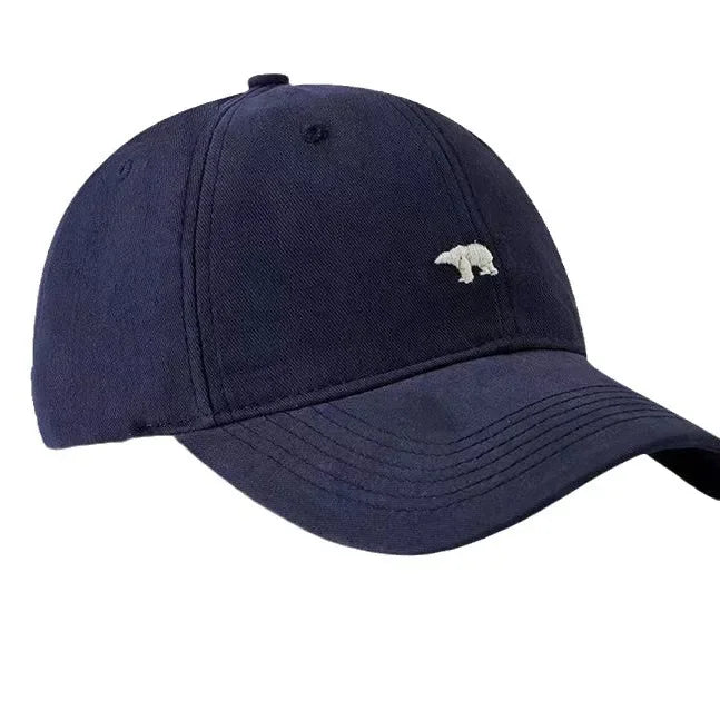 Casquette à motif ours brodée