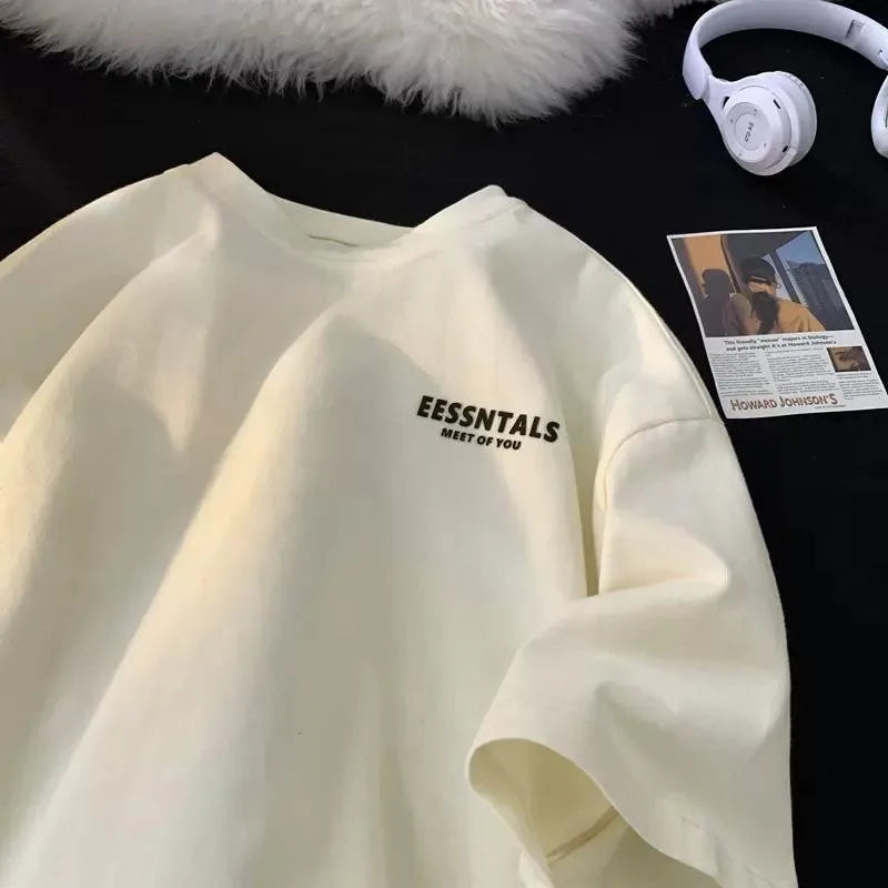 T-shirt oversize manches courtes