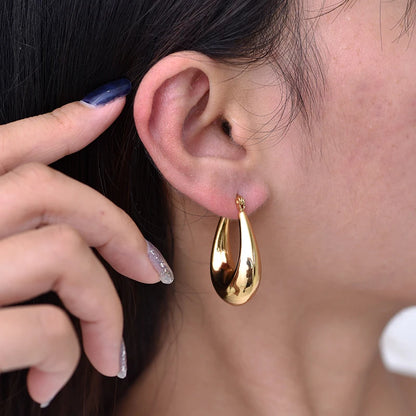 Boucles d'oreilles à forme U