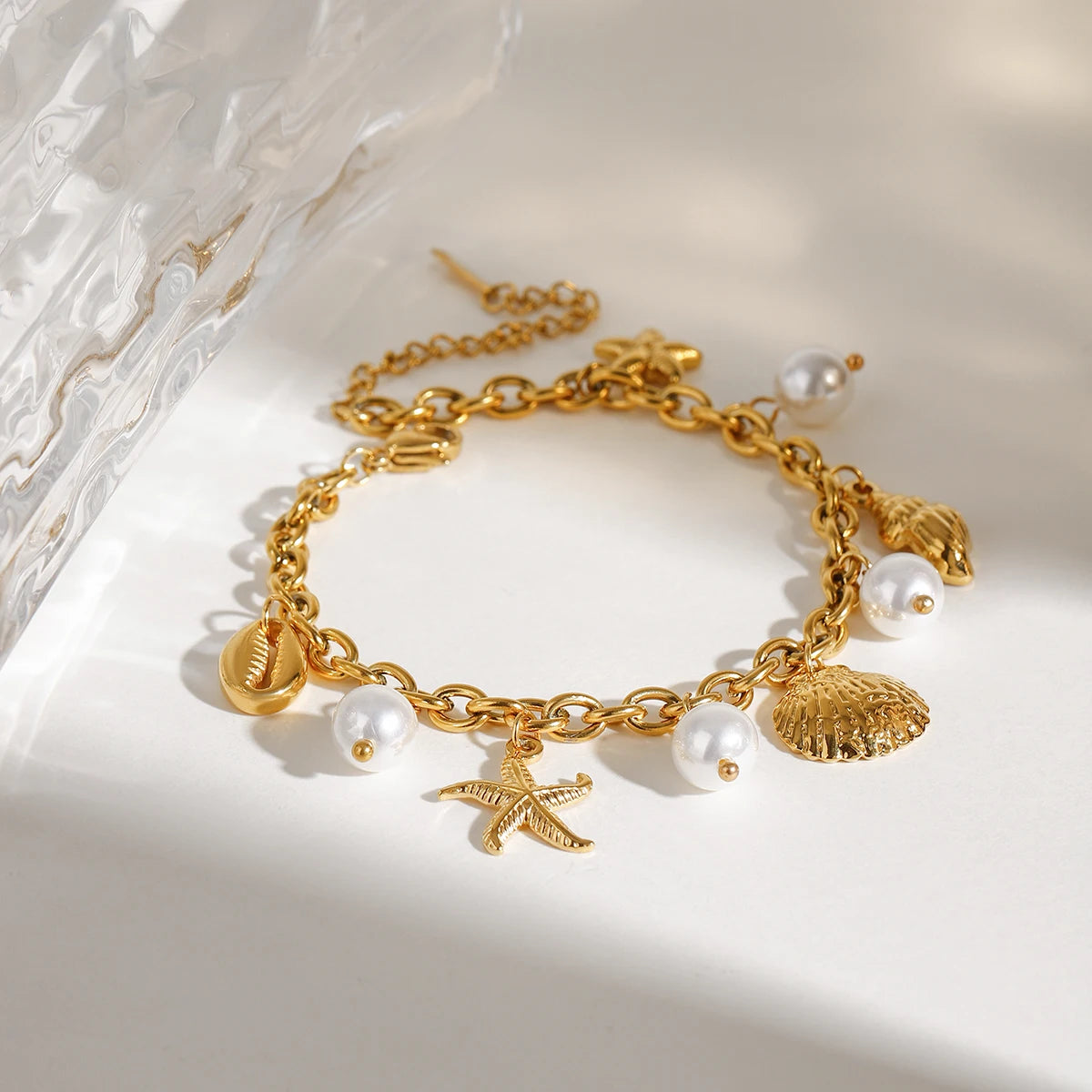 Bracelet à breloques plage