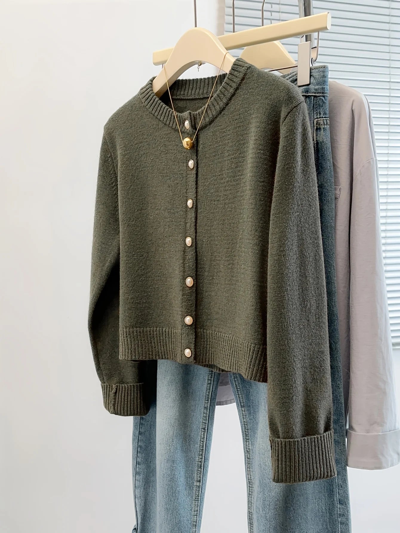 Gilet simple uni