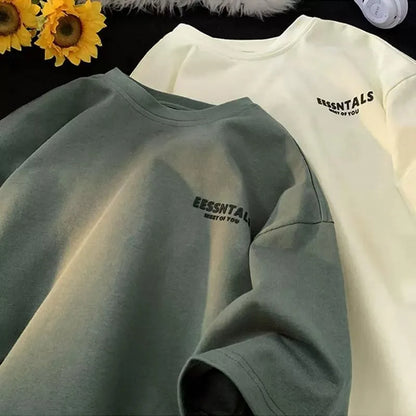 T-shirt oversize manches courtes
