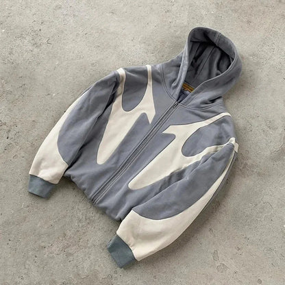 Sweat à capuche retro