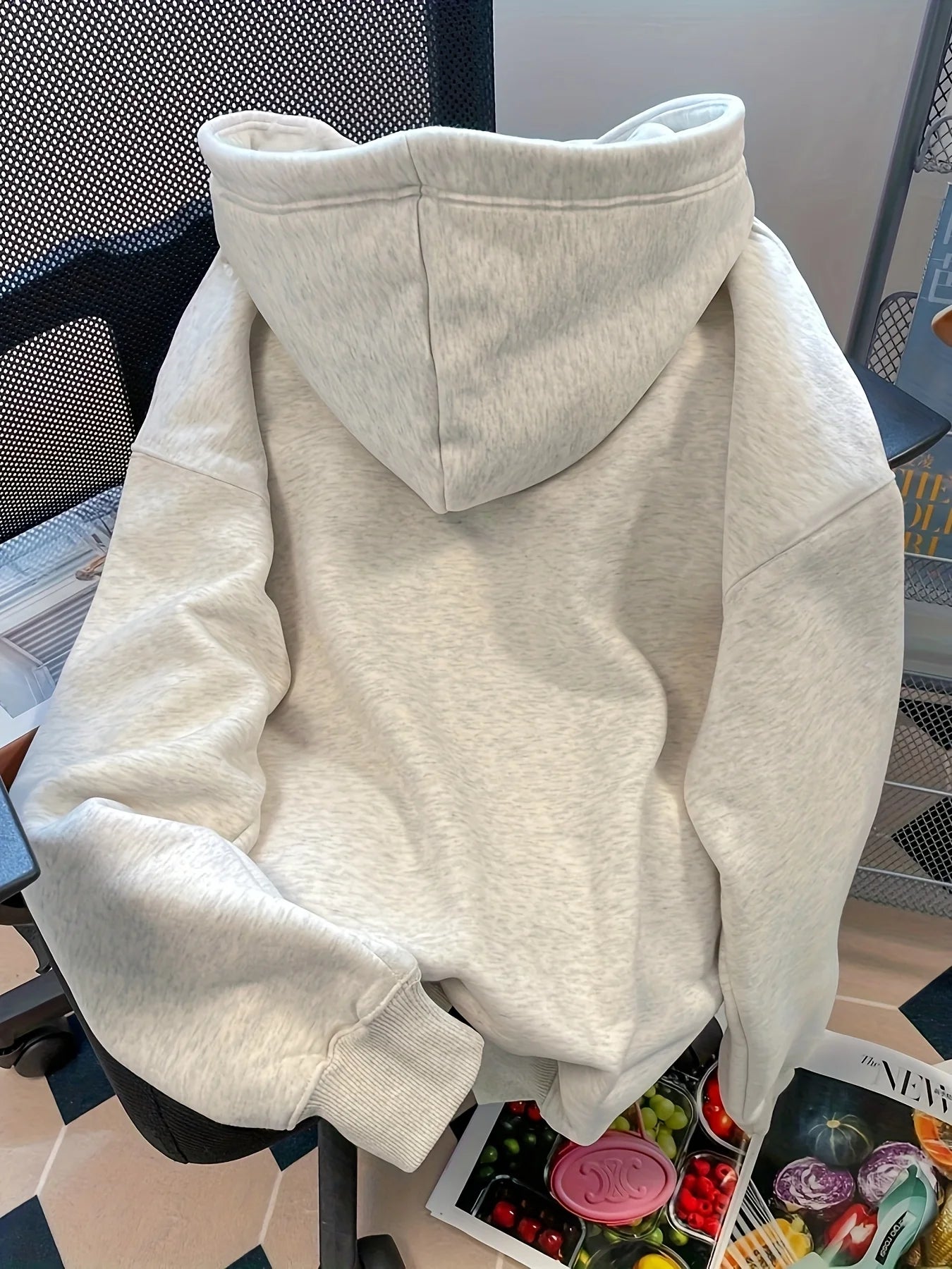 Sweat à capuche nœud papillon