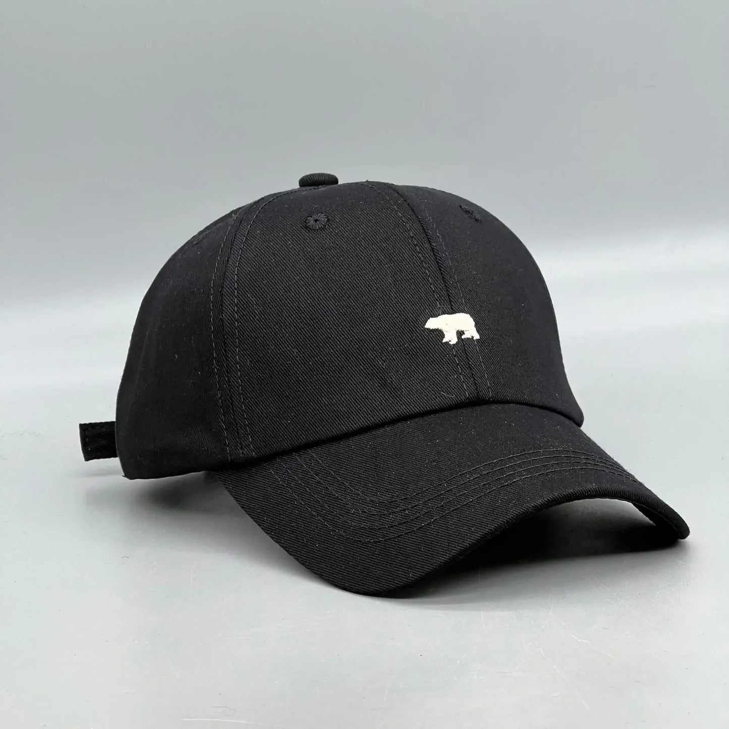 Casquette à motif ours brodée