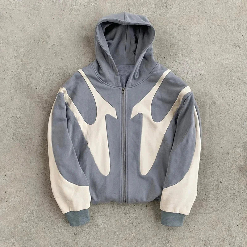 Sweat à capuche retro