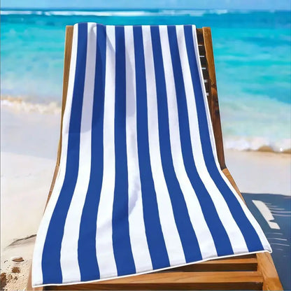 Serviette de plage bariolée